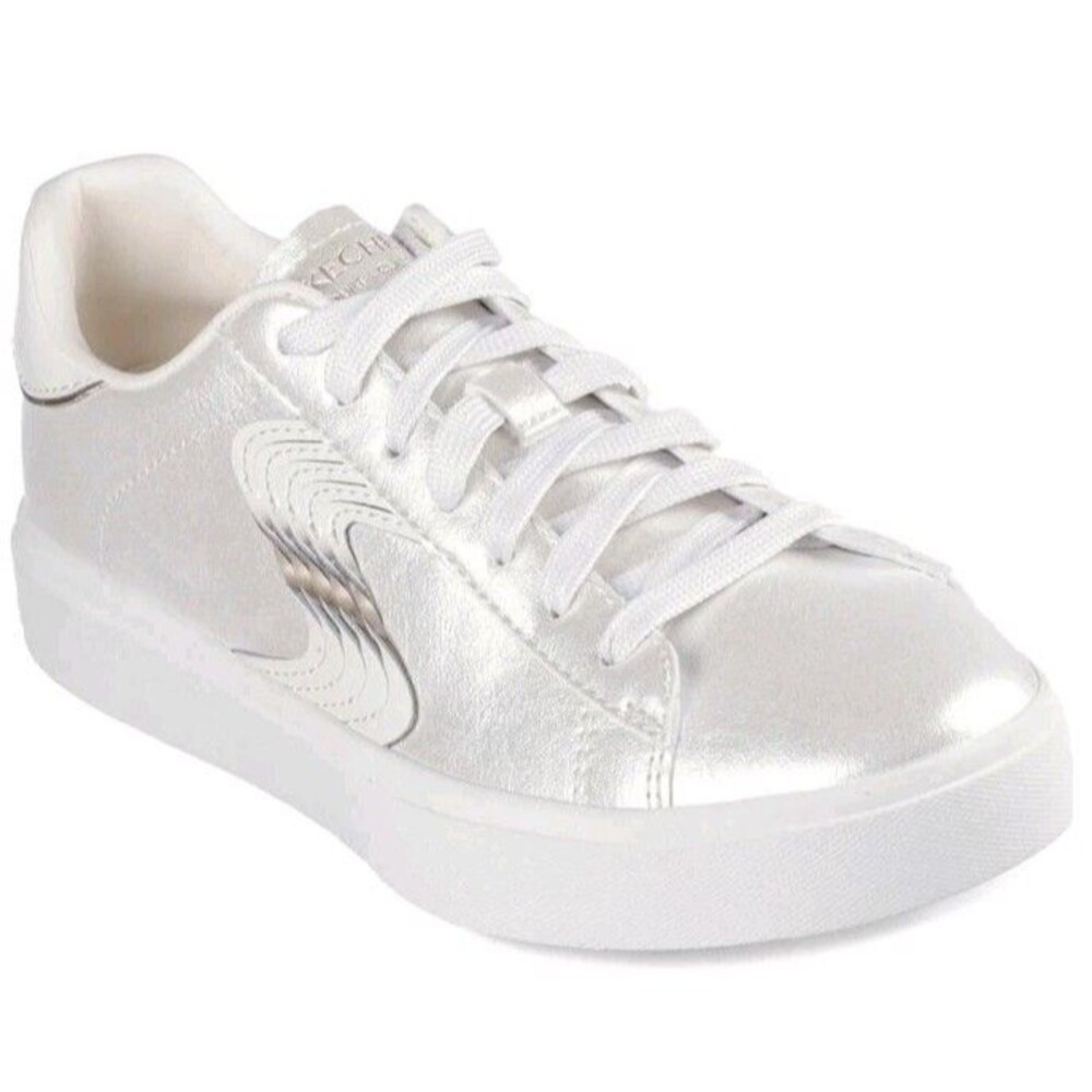 Skechers Eden Lx-Slight Shimmer Court Sneaker Women's-Off White-See Description